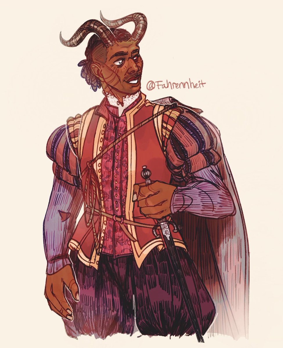 QRT with your art that has horns! 😈