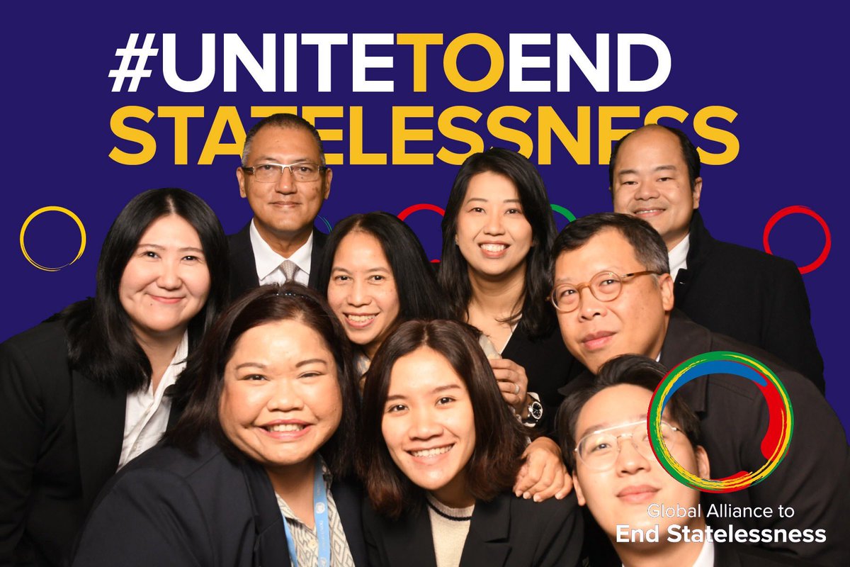 ThaimissionGVA's tweet photo. #Thailand 🇹🇭 is pleased to join the official launch of the Global Alliance to End Statelessness, reaffirming determination to resolve statelessness &amp; advance global cooperation. 
#UniteToEndStatelessness 
@EndStatelessns
@Refugees https://t.co/BRM0eWIoPl