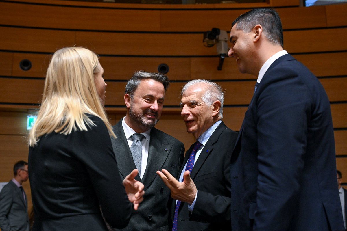 At the #FAC in Luxembourg reiterated Malta’s call for all actors in the Middle East to show restraint and for unhindered delivery of humanitarian aid in all affected areas.  

Reaffirmed as well Malta’s unwavering support for Ukraine in the face of Russia’s ongoing aggression.