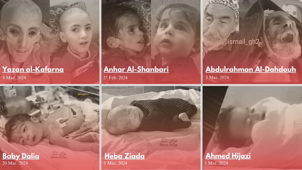 sagh54's tweet photo. Never forget that 🇮🇱 made Palestinians starved to death

#Free_Free_Palestaine 
#Israel_War_On_Civilians 
#Israel_Enemy_of_Humanity 
#IsraelisATerorristState https://t.co/NuOUIYF8Um