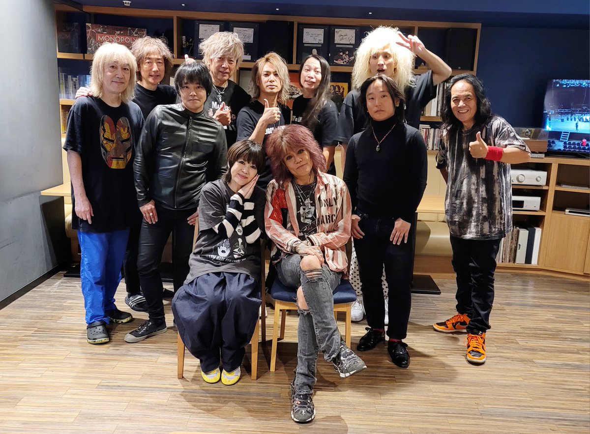 ROCKGUILD presents
ZIGGY vs LINDBERG
「今すぐGLORIA」
OA.SAHAJi

ご来場いただきありがとうございました！
終わった後の楽屋もずっと盛り上がってましたw

#ZIGGY #LINDBERG #SAHAJi
