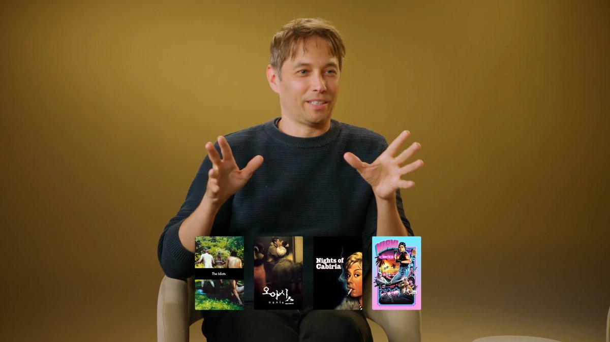 ‘아노라’ 션베이커 감독, 마이키 매디슨 최애 영화 4편 션 베이커 백치들 (1998) 오아시스 (2002) 카비리아의 밤 (1957) 마이애미 커넥션 (1987) 마이키...