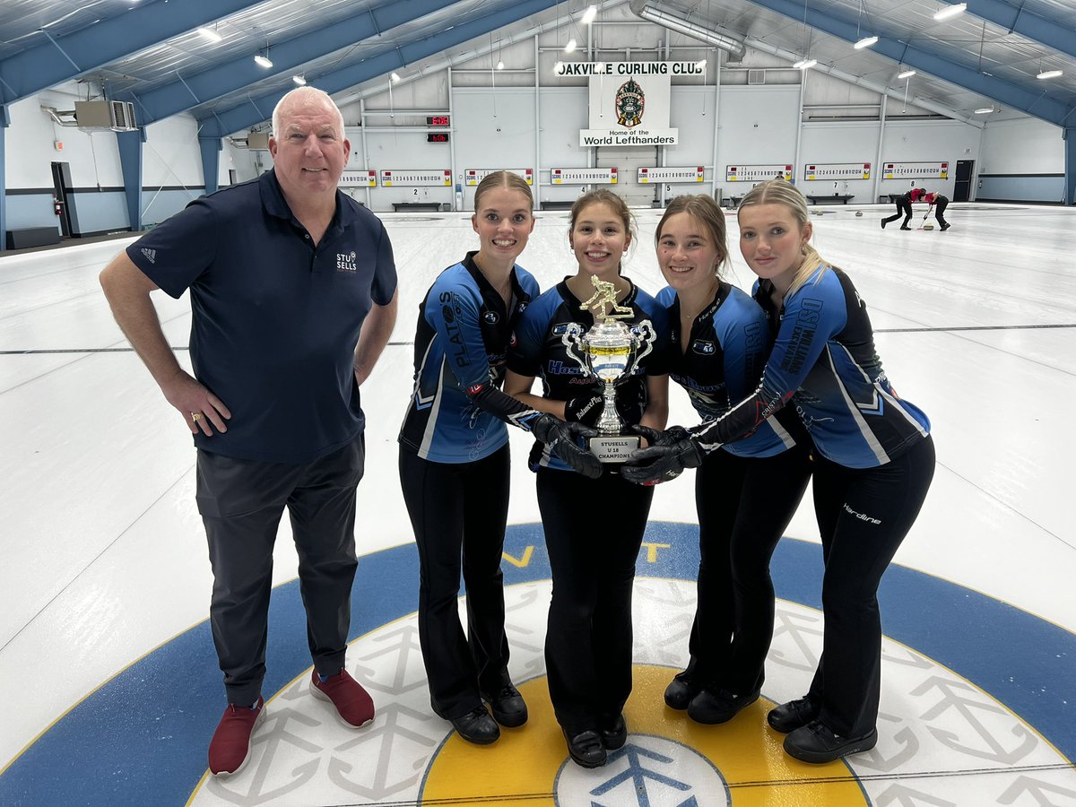 Team A Acres (@teamaacres) on Twitter photo 🥇A great weekend at the <a href="/OakvilleCurling/">Oakville Curling Club</a> & we are Champions at the <a href="/StuSellsJunior/">Stu Sells Junior</a> Women’s Tankard! Big Thanks <a href="/Stusellsto/">STU SELLS SIMPLE</a> for your continued support in growing our sport in Canada. Huge Thanks to our coach <a href="/GordButler/">Gord Butler</a> & our sponsors 💕 <a href="/RCMPCurlingClub/">RCMP Curling Club</a> <a href="/ONCurlCouncil/">ON Curling Council</a> #nextgen 🥇A great weekend at the <a href="/OakvilleCurling/">Oakville Curling Club</a> & we are Champions at the <a href="/StuSellsJunior/">Stu Sells Junior</a> Women’s Tankard! Big Thanks <a href="/Stusellsto/">STU SELLS SIMPLE</a> for your continued support in growing our sport in Canada. Huge Thanks to our coach <a href="/GordButler/">Gord Butler</a> & our sponsors 💕 <a href="/RCMPCurlingClub/">RCMP Curling Club</a> <a href="/ONCurlCouncil/">ON Curling Council</a> #nextgen