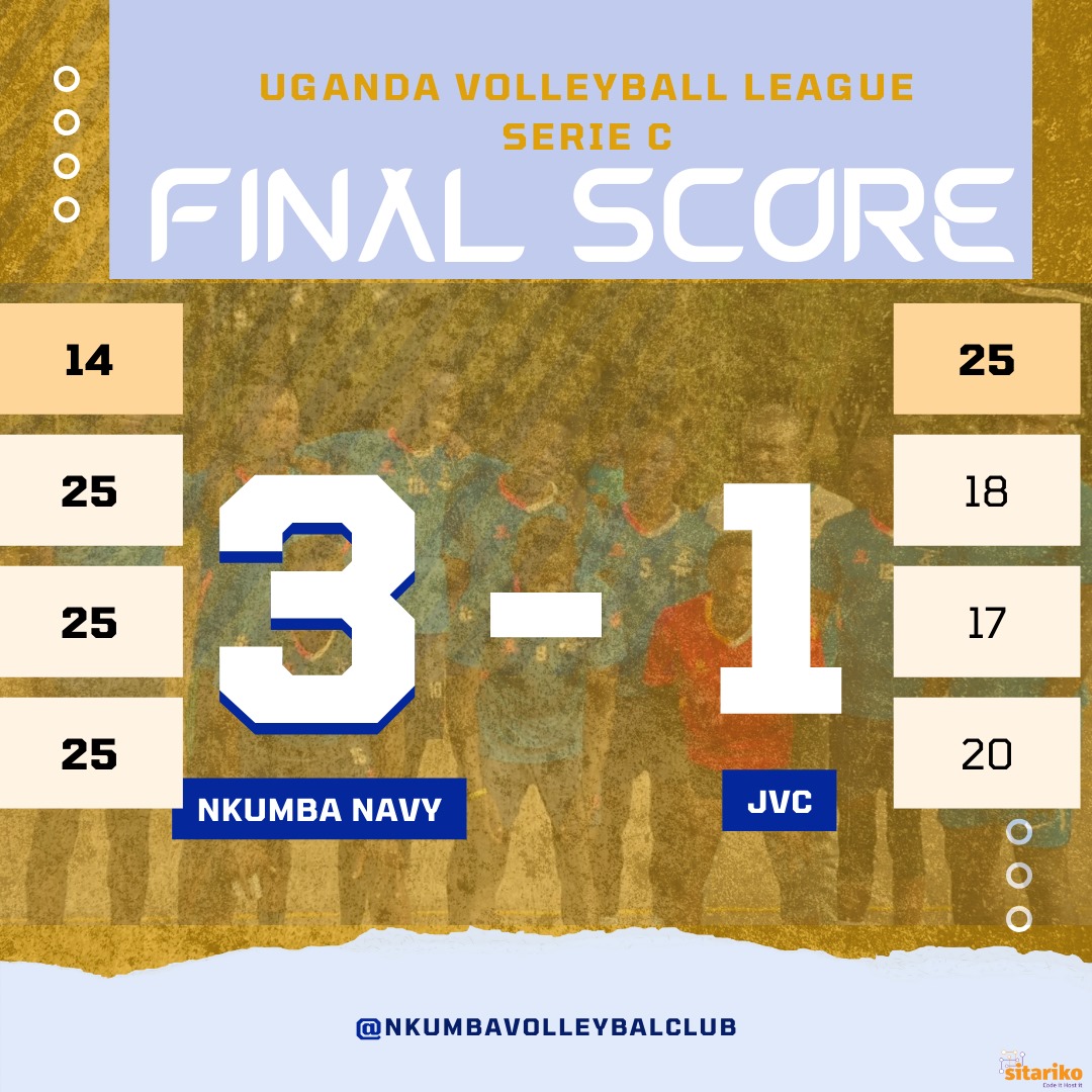 "Good days a yet to come, just focus and have a winning mentality and I tell you things will work out." @bagagaisma said.
Thanks for the good show the Navy 
Like said; the shoe looks to be fitting now.
#NkumbaNavy24
#Nkumba@30
#UVF