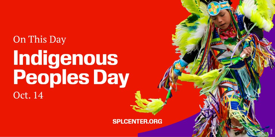splcenter's tweet photo. Indigenous Peoples Day is about truth-telling and correcting historical misinformation, helping us reckon with the past and shape a just, equitable future.

@LearnForJustice produced a short film for students in grades 6 and up that introduces the history of Indigenous enslavement and those working to recover that history. 🎥:

https://t.co/rpThqfOMmU