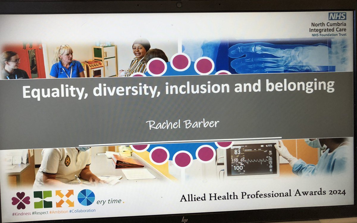 AHP award winners <a href="/NCICNHS/">North Cumbria Integrated Care NHS Foundation Trust</a> (part 2)