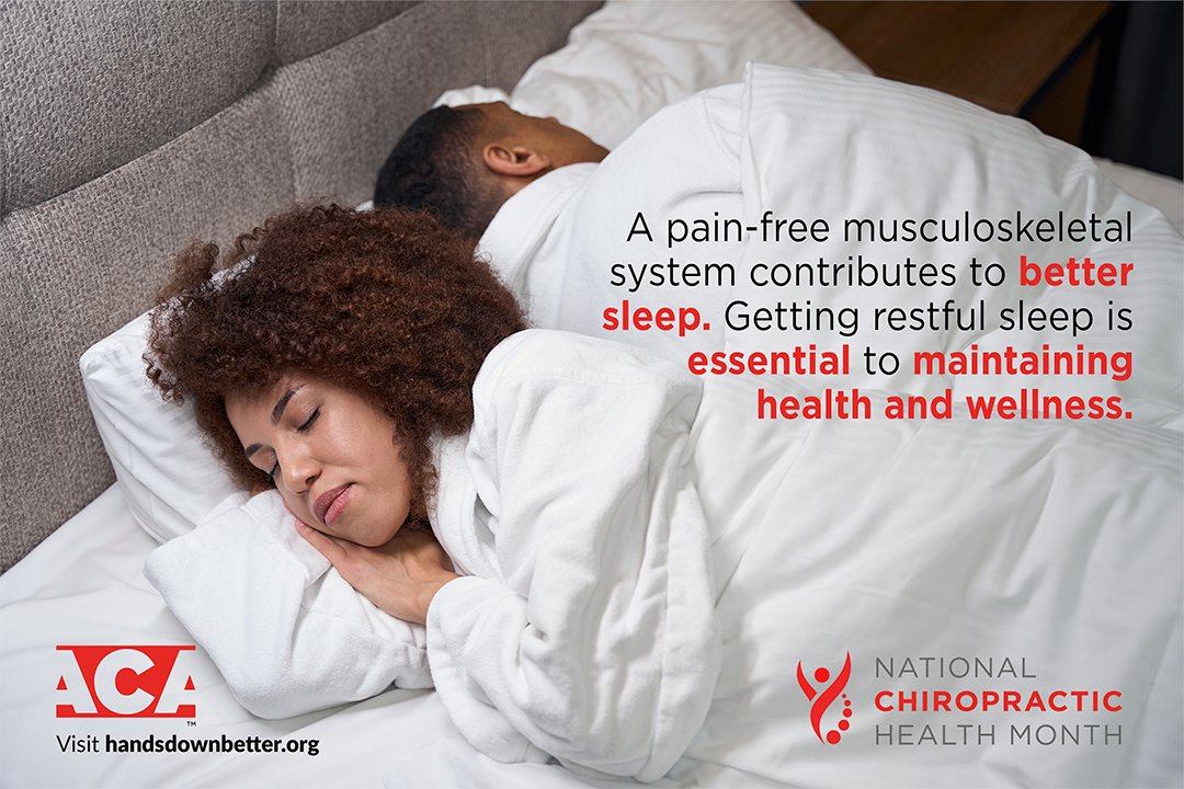 PlainsChiro's tweet photo. Getting adequate sleep is essential to overall health and wellness; however, musculoskeletal pain can lead to sleep-related problems. Let us help you get a better night's rest.

https://t.co/uebVc2rzrv https://t.co/qc5C4OHgaZ