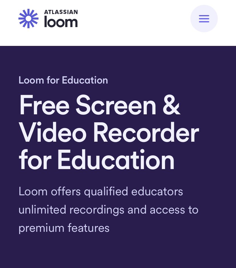 MsFaheyRoom30's tweet photo. LOOM is a teacher friendly program for video/screen recording, parent communication, and student feedback. Thank you, Dan! #MTPSEdCamp24 @loom https://t.co/zvKFaFQpUU