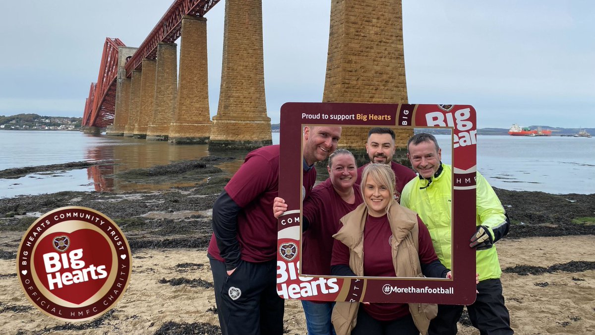 bighearts's tweet photo. Congratulations to our amazing supporters who completed an abseil from the iconic Forth Bridge yesterday! 🙌

Together they raised £1963 to help our charity change lives through football.

Thank you for your incredible courage, dedication and support! ❤️

#PeopleWithBigHearts https://t.co/jzYYZvgBsn