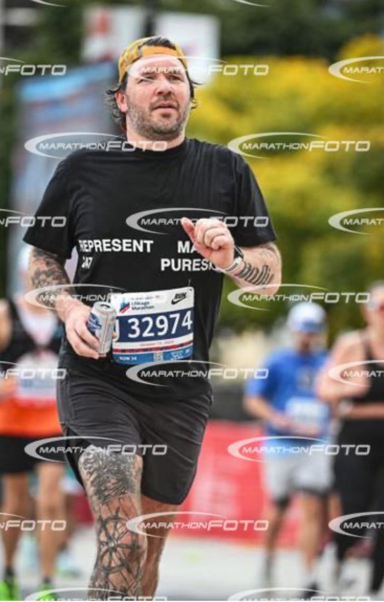 When it’s been a struggle but someone hands you a beer in the last mile 👌🏼