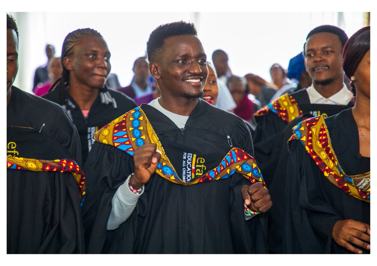 EFAC_news's tweet photo. Ladies and Gentlemen, your EFAC #Wezesha Class of 2024!🙌🥳🎉
On Wednesday 9th October 2024, we witnessed the graduation of 48 #EFAC scholars. We danced, laughed from our hearts, cheered on our stars, and created memories to last a lifetime.
#Wezesha #Graduation #PowerOfOne https://t.co/yzf0LyGYne