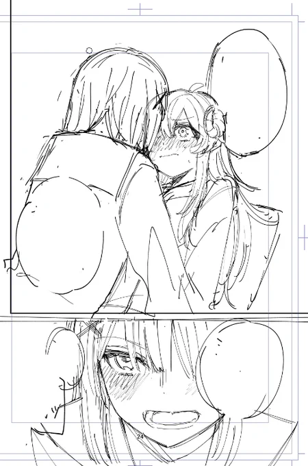 最近本当に何も投稿してなくて申し訳ないです。
何かしらのものをしばらく描いているので何かに間に合えば何かしらの形で何かを出すので待っててください。もしかすると何かの目標に間に合わない可能性もありますが.......!何か何か...何か...。 