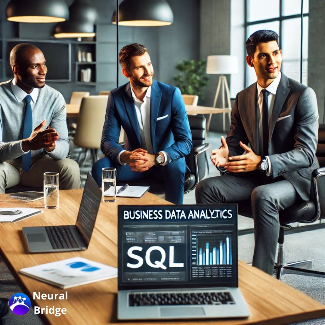 Neuralbridge24's tweet photo. 🚀 Master SQL in Business Data Analytics! 💻 Boost your career in data analytics &amp; business intelligence.

In collaboration with the Business School of Switzerland

🌐 Enroll now at https://t.co/XIY0WUrTUW
#SQLMastery #BusinessDataAnalytics #CareerGrowth #NeuralBridge https://t.co/b4x6ThOFlX