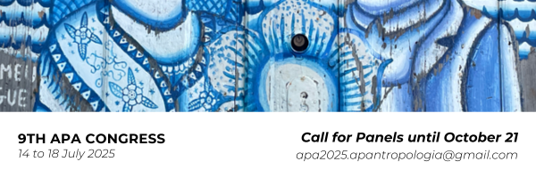 Call for Panels: 9th APA Congress – Itinerancies

The Portuguese Anthropological Association invites panel proposals for its 9th Congress in Viana do Castelo, Portugal. 

Submit by 21 Oct 2024. More info on the Congress website: ow.ly/Cfal50TJ9bv