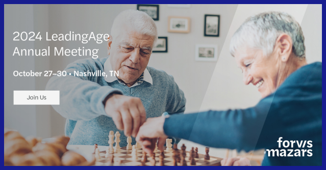 HaleyKAdrian's tweet photo. Join @ForvisMazarsUS for the LeadingAge Annual Meeting and learn how our team can support your skilled nursing facility: https://t.co/vir2jIQU7I https://t.co/k5anNKmOef