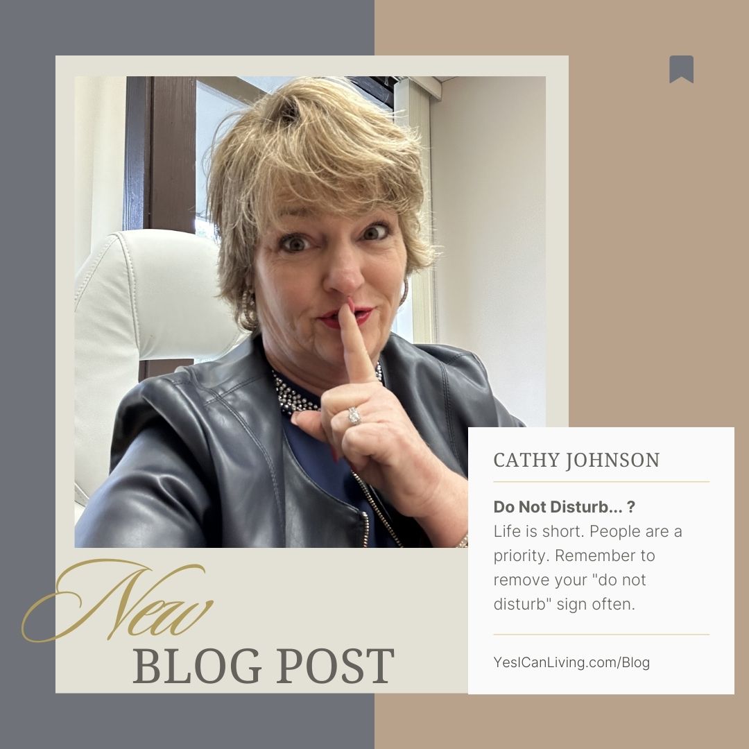 CathyAlessandra's tweet photo. Is your "DO NOT DISTURB" sign showing? It might be time to remove it. Read on .... https://t.co/rg7S24L4c1 https://t.co/B1wHJ4xZuG