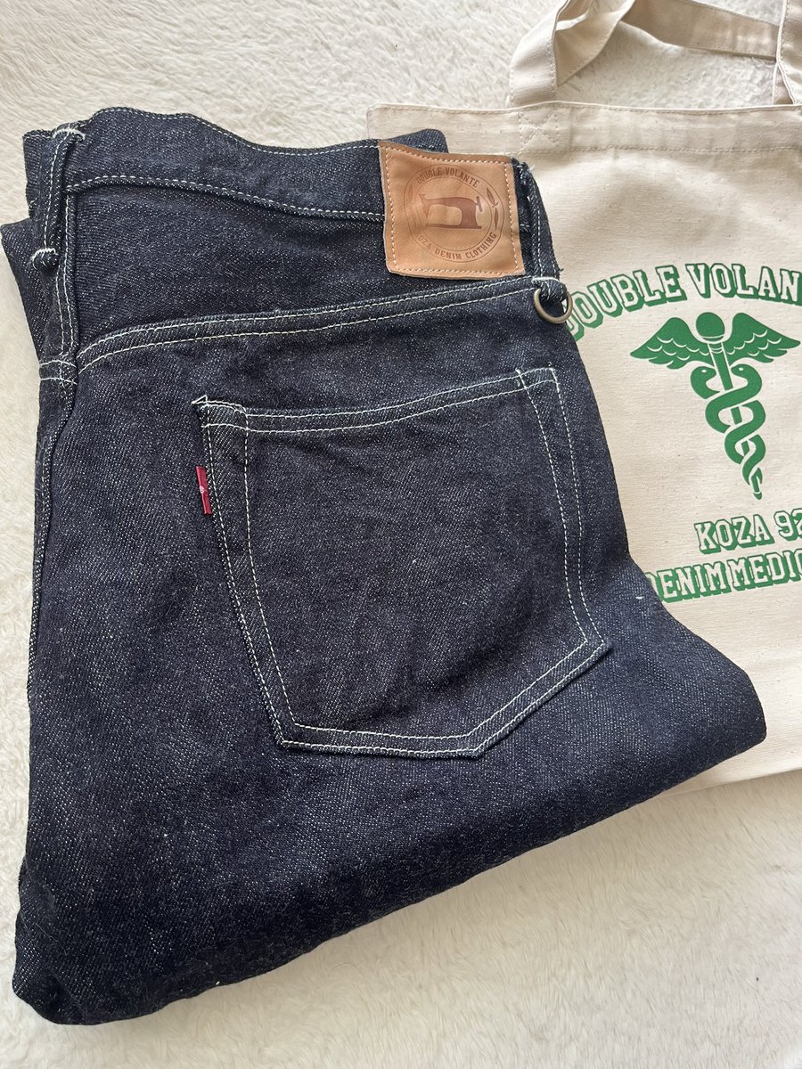 nag7277's tweet photo. オーダージーンズ届きました👖
沖縄のダブルボランチさんで作成していただき沖縄感満載のジーンズ｡
さぁ、育てていきます‼️ https://t.co/NQT8Aa6dtp