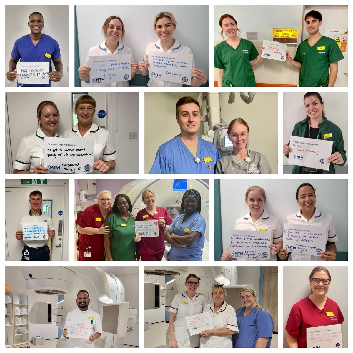 Today is Allied Health Professions Day! 🎉

From radiographers to orthoptists and dietitians to paramedics (and many more!) AHPs are the third-largest clinical workforce in the country. 

Thank you AHPs for the skill, dedication &amp; professionalism you show every day. 💙