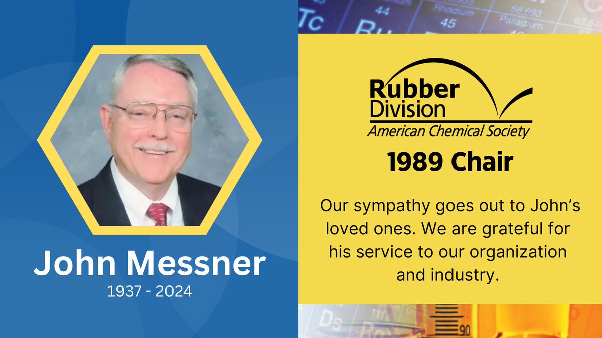 Rubber Division, ACS (@rubberdivision) on Twitter photo 