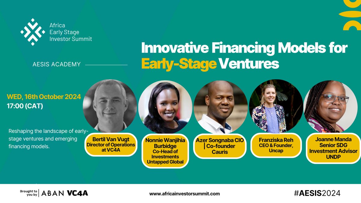 Africa Early Stage Investor Summit tweet media