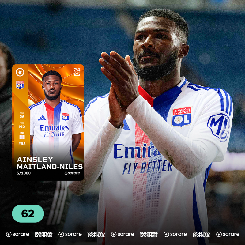 OL's tweet photo. 📊 TOP 3⃣ Sorare du mois de septembre 🦁

👀  On vous fait gagner la carte 𝑳𝒊𝒎𝒊𝒕𝒆𝒅 de Duje Ćaleta-Car 🔴🔵

📋 Pour participer :
☑️ Follow les comptes @Sorare et @OL
☑️ Repost la publication

🤞 TAS le 18 octobre !