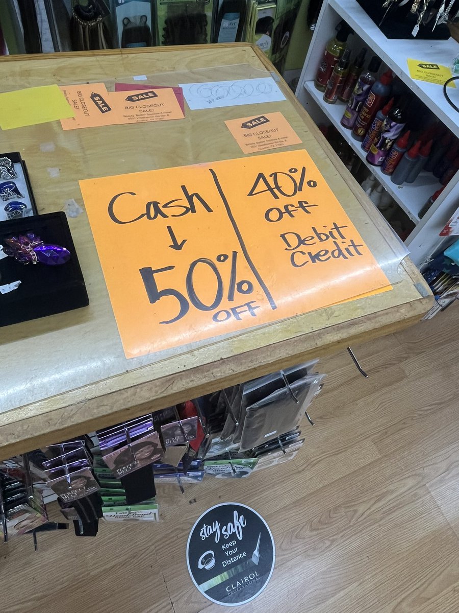 ayeekesh's tweet photo. Houston ladies, my favorite beauty supply store is closing!! 50% off if you pay with cash. 45% off if you pay with debit/credit card. Everything must go. Tell your friends #houston #beautysupply #westheimer https://t.co/rKVAZ4x1dq