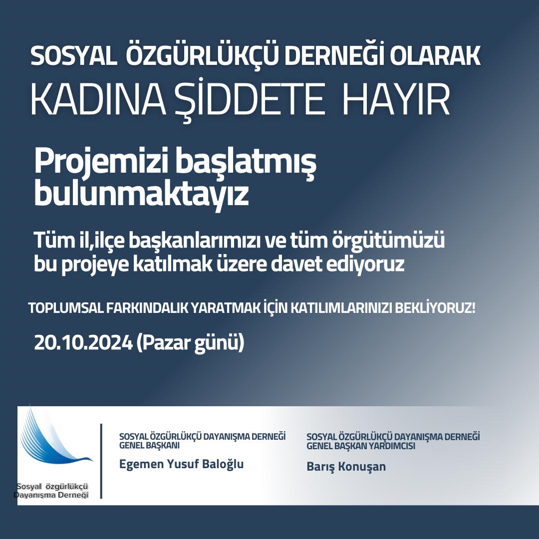 SOSYAL ÖZGÜRLÜKCÜ DAYANIŞMA DERNEĞİ RESMİ tweet media