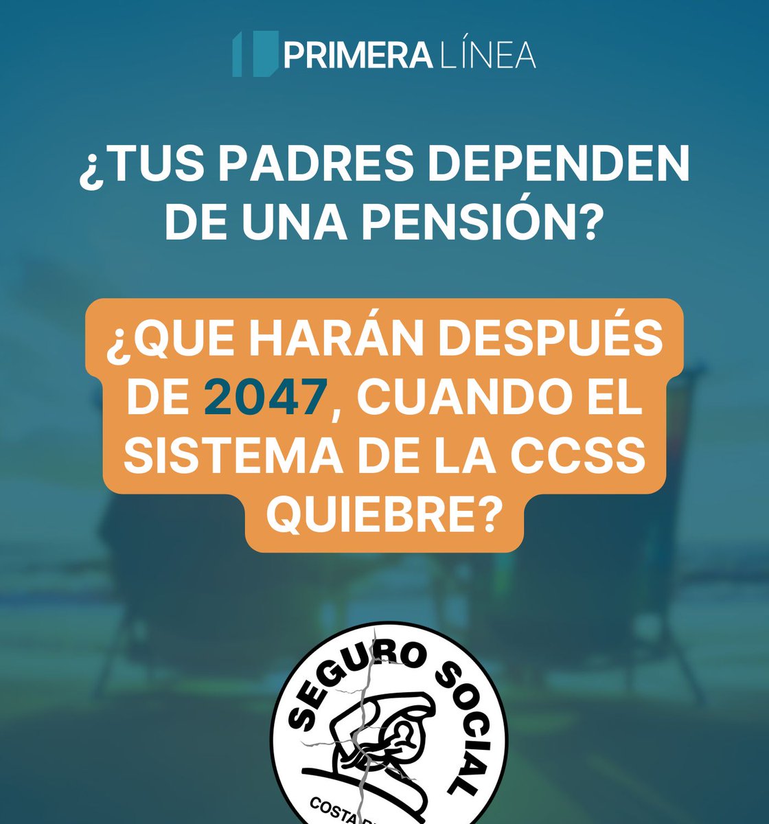 primeralineacr's tweet image. Para el 2047, si no es que antes, no va a haber más plata para pensiones 💸. Muchos adultos y adultos mayores dependen de esto para vivir 👵👴.

Un sistema insostenible nos quita plata todos los meses 💰 y no nos devolverá nada a la hora de pensionarnos 😡.