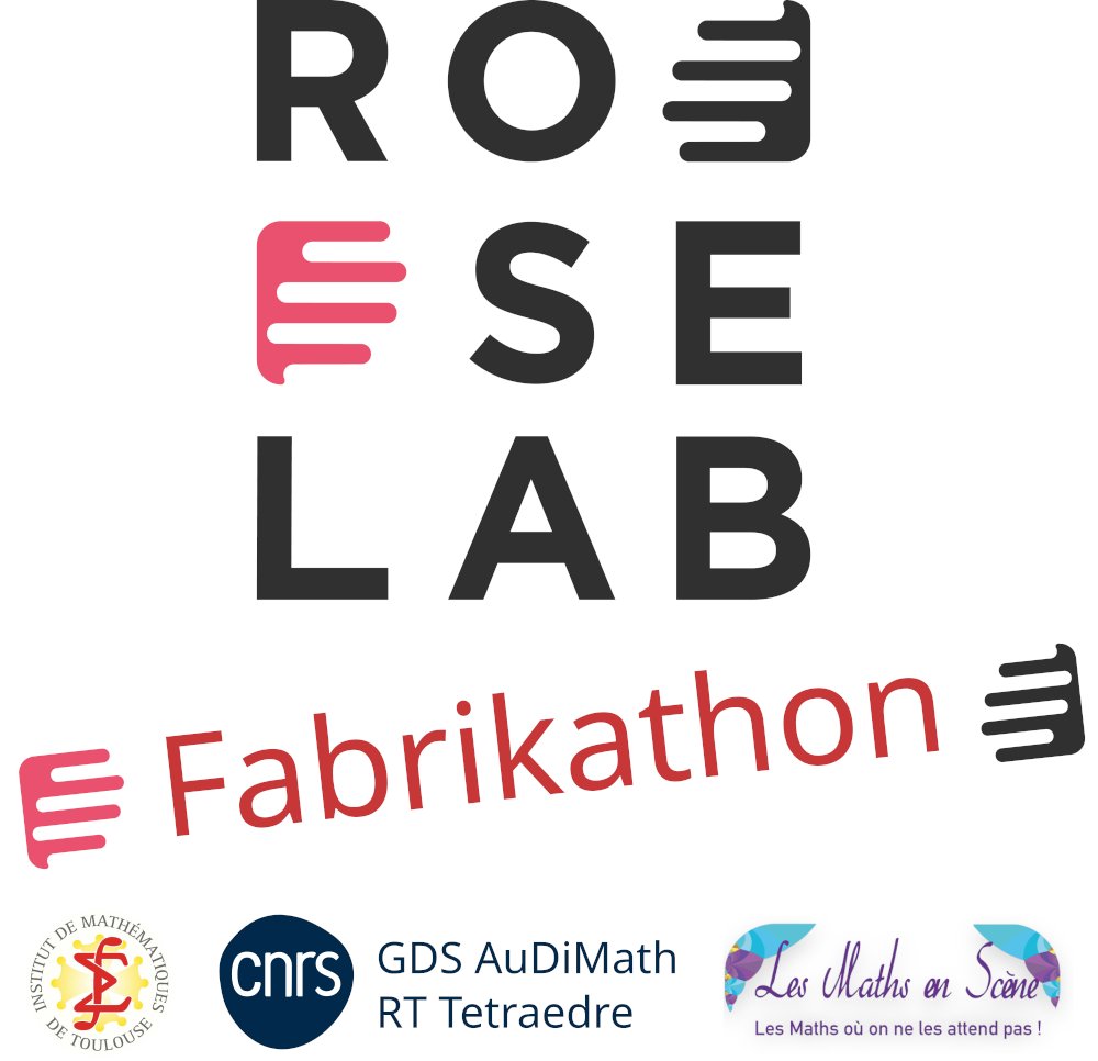 LES MATHS En SCENE #LMES (@lesmathsenscene) on Twitter photo Fabrikathon a lieu au Roselab #Toulouse du 6 au 9/11 organisé @arnaudcheritat
3 jours dédiés à la réalisation d'objets #mathématiques
Samedi 9/11 de 9h à 19h journée pour les enseignants et membres <a href="/LesMathsEnScene/">LES MATHS En SCENE #LMES</a>
projets scolaires FABLAB et des Maths
urlr.me/B4yXC Fabrikathon a lieu au Roselab #Toulouse du 6 au 9/11 organisé @arnaudcheritat
3 jours dédiés à la réalisation d'objets #mathématiques
Samedi 9/11 de 9h à 19h journée pour les enseignants et membres <a href="/LesMathsEnScene/">LES MATHS En SCENE #LMES</a>
projets scolaires FABLAB et des Maths
urlr.me/B4yXC