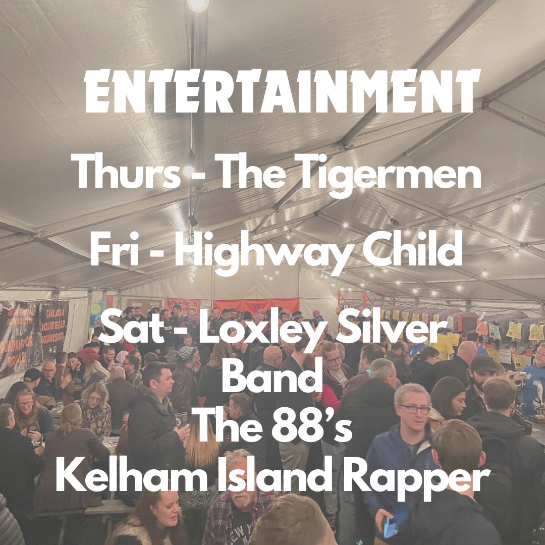 We’ve got beer. 

We’ve got cider. 

We’ve got free soft drinks. 

We’ve got some absolutely incredible live music and performances for you! 

All the info you need is here👇

sheffield.camra.org.uk/festival/