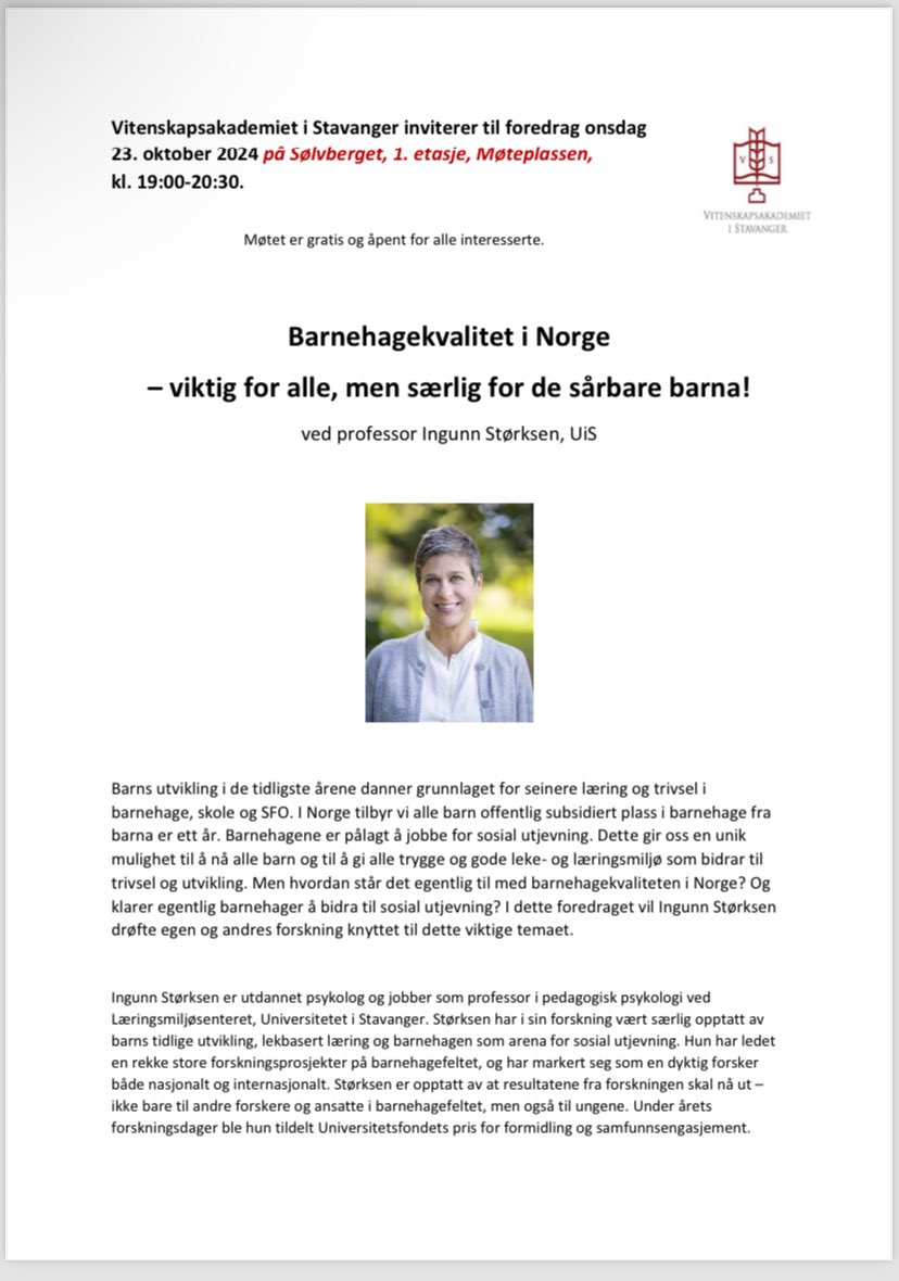 Merk den 23.10 kl 1900!