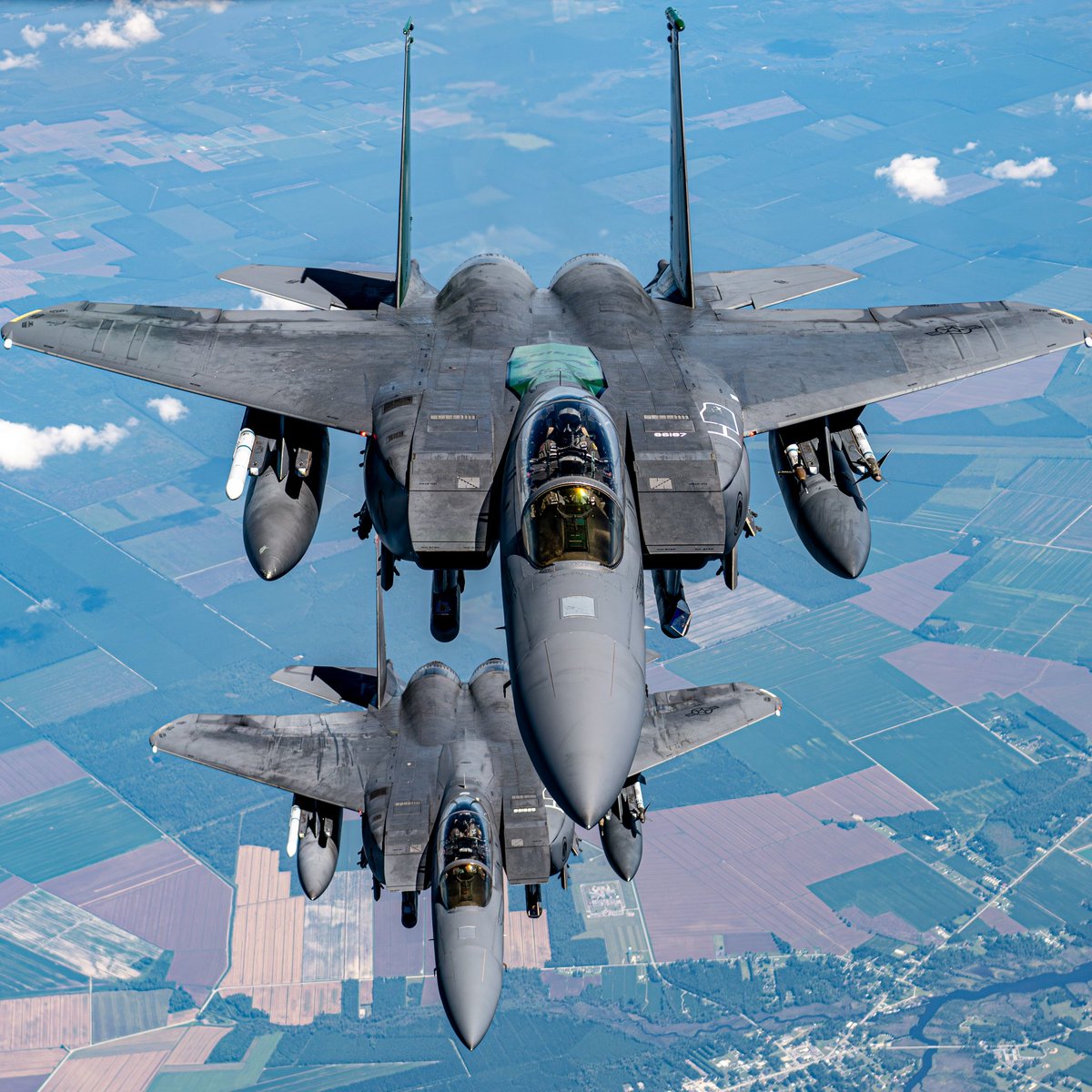 Speed brake says Chiefs on the Warpath. 4FW F-15Es (l. cobin)