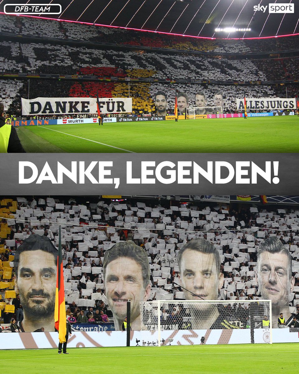 LEGENDEN! ❤️ Danke für alles, Jungs! 🇩🇪

#SkySport #GERNED