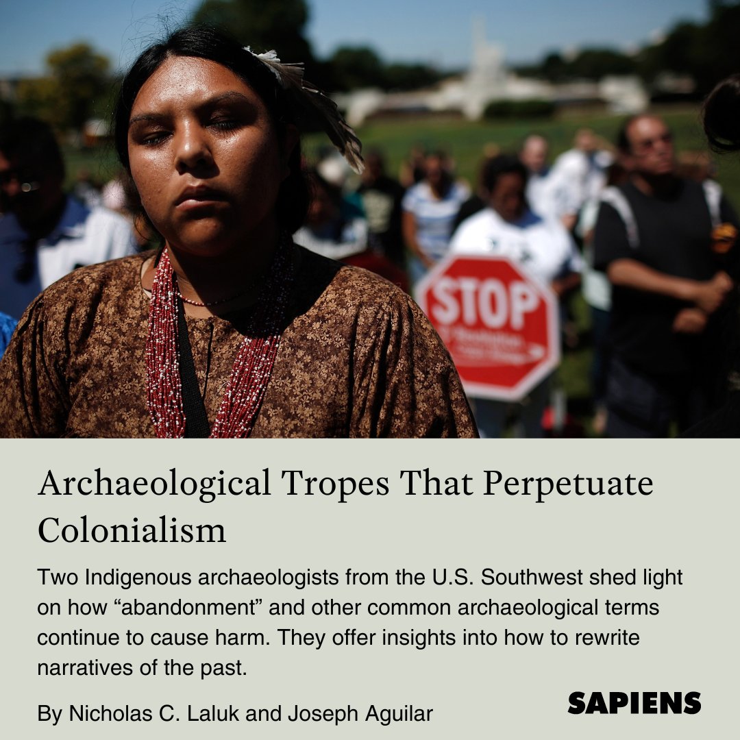 “The archaeological myths about collapse and abandonment deny how contemporary Indigenous peoples maintain continuity or association with ancestral places.”

Read more: loom.ly/tlDaVZg