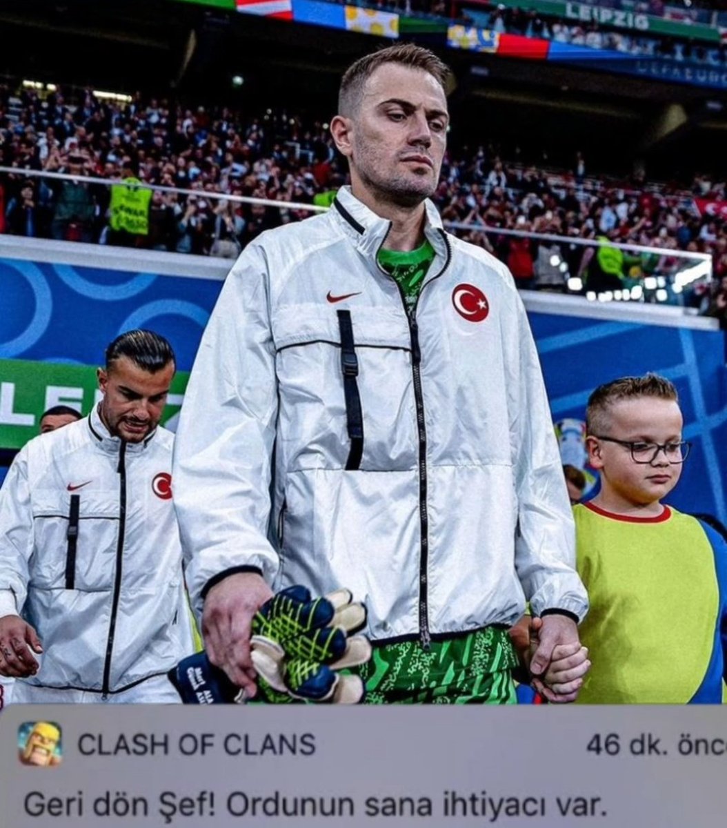 Geri Dön Şef...

#MilliTakım 
#MertGünok 
#Uğurcan