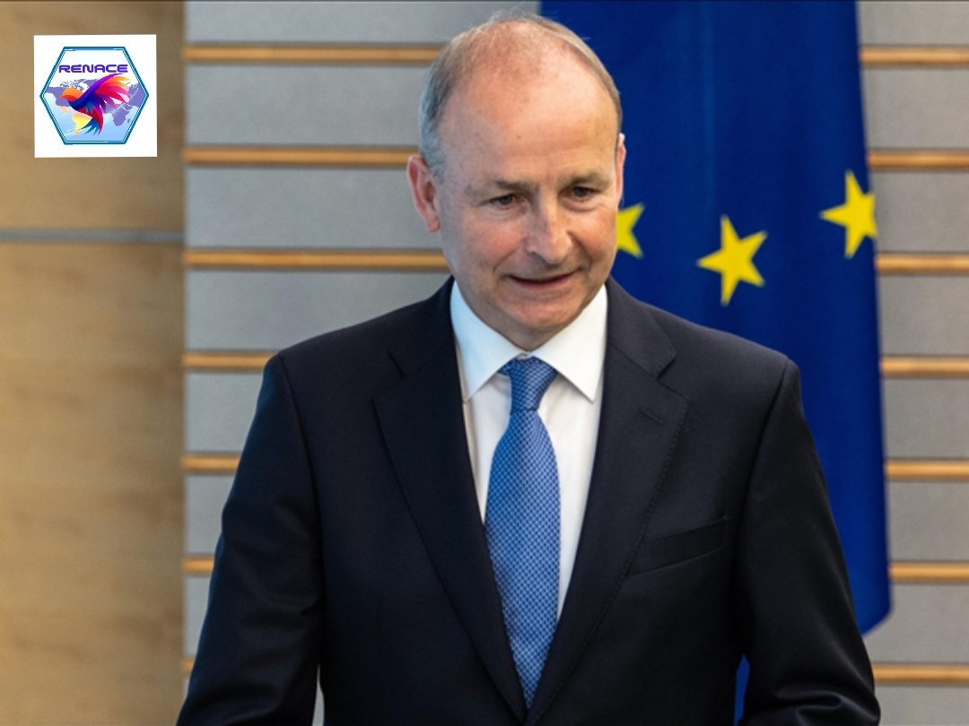 📢#Renace #14oct 🇮🇪#Irlanda Ministro del exterior irlandés, Micheál Martin, afirmó que Israel pretende “expulsar testigos” del sur del Líbano con sus ataques a la Fuerzas de Paz de la ONU. #Gaza #Libanon