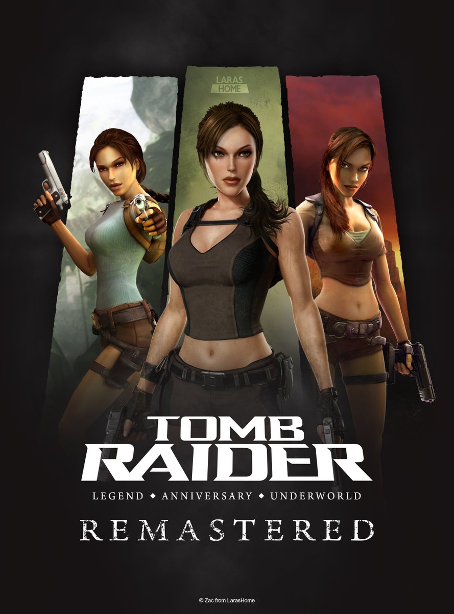 larashome's tweet photo. And now we only have Tomb Raider L-A-U Remastered to wait for and the saga will be complete! https://t.co/9ABXAN4T7Z