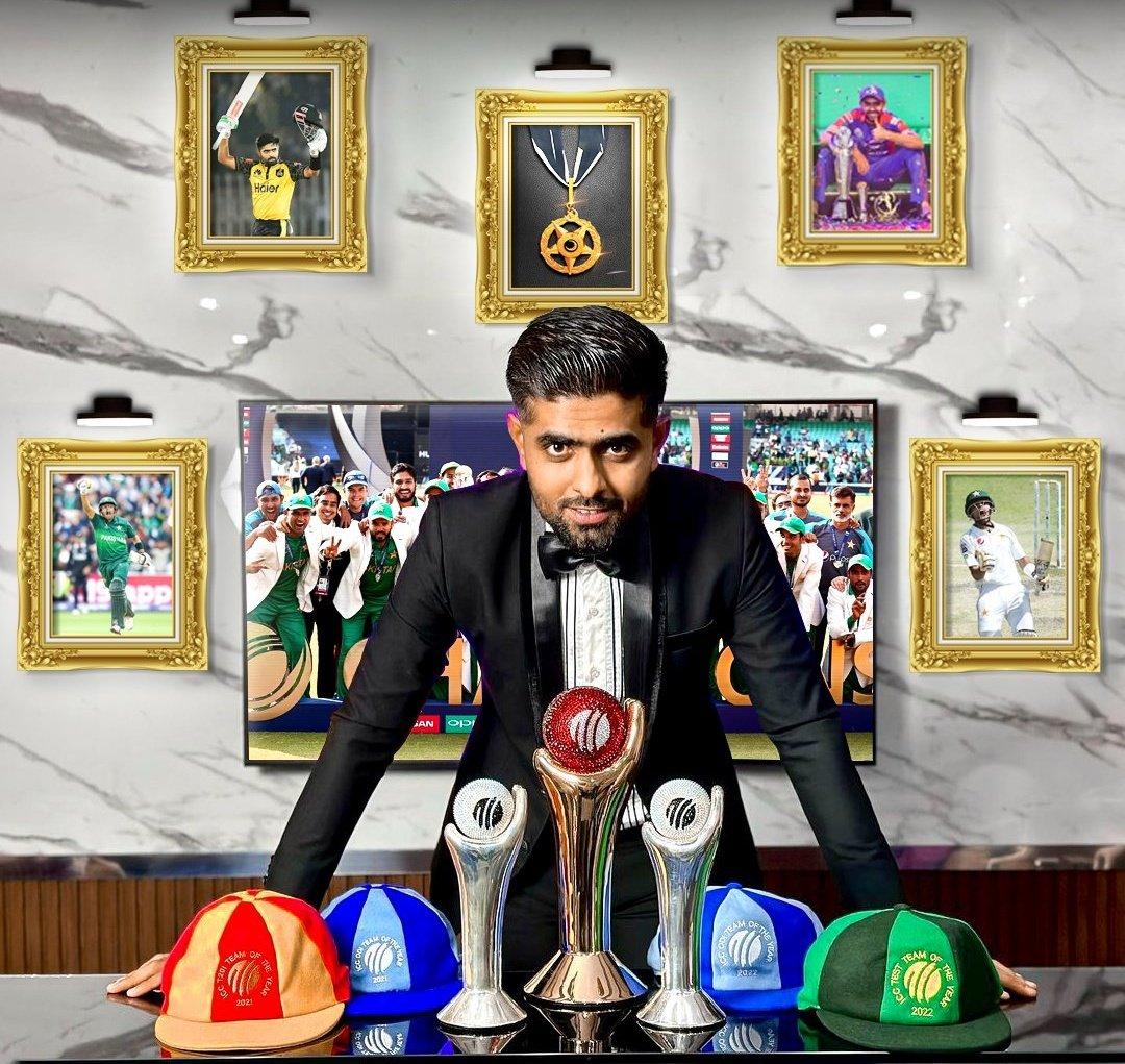 HaSSaMAHMaD56's tweet photo. Happy birthday to one of the greatest batter Pakistan has ever produced.👑💗

#HBKingBabarAzam #BabarAzam𓃵 https://t.co/Kdji56j1nk