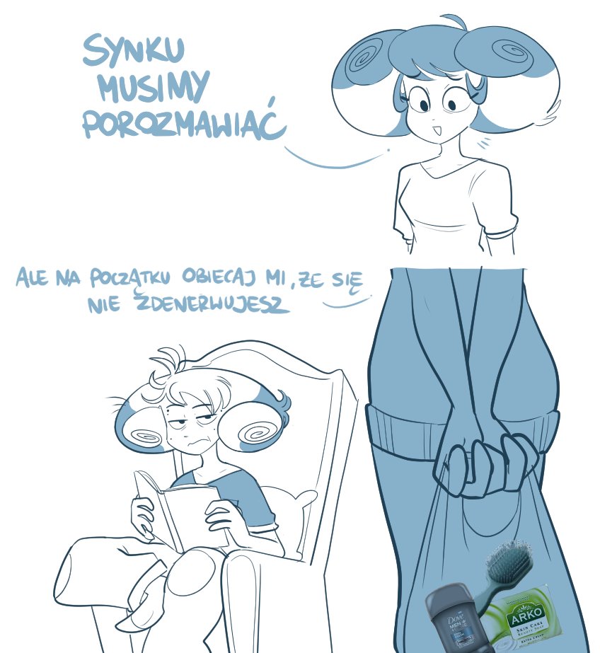 Dziękuję za fantastycznego arta! Bortor nastolatek to teraz moja muza 😂👌