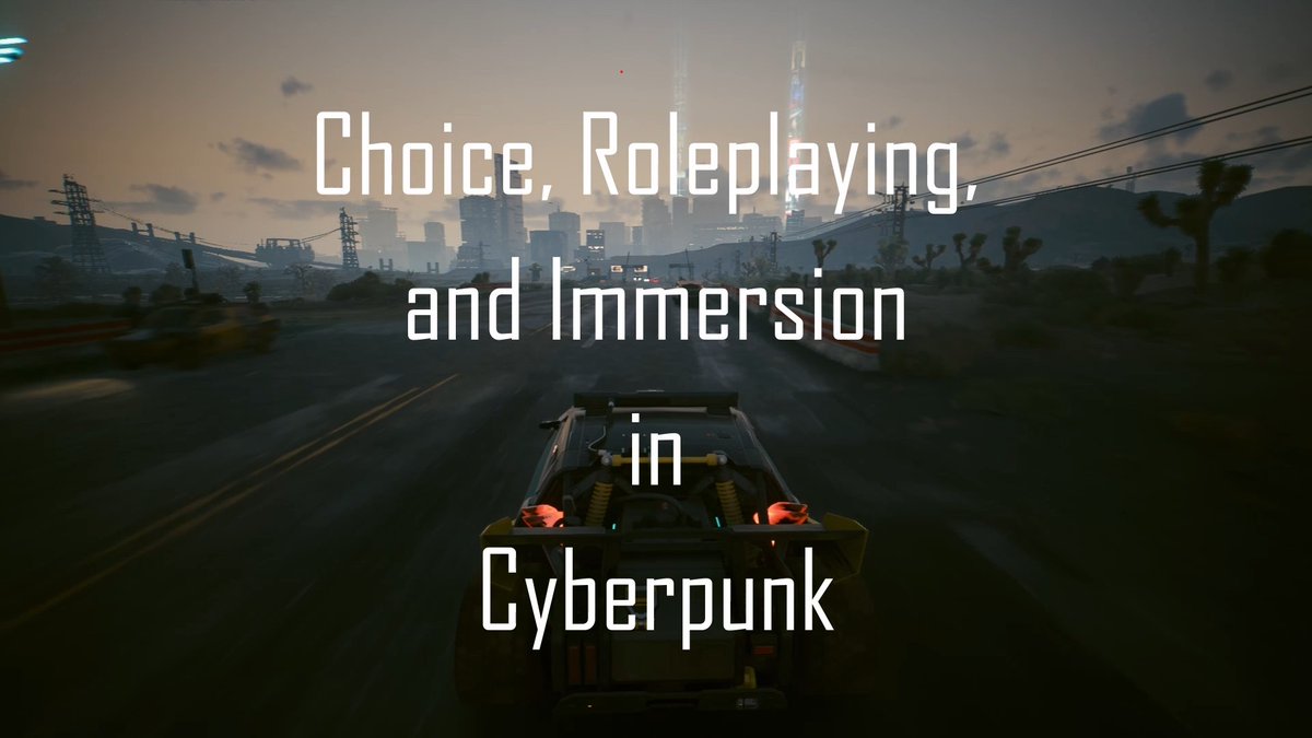 I got really obsessed with Cyberpunk and made a video essay (links in comments)

#cyberpunk #Cyberpunk2077 #gamecritique #review