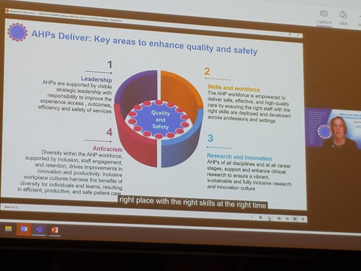 So inspiring to hear about all the amazing work AHPs are doing across our system, bringing national policies to guide local direction <a href="/SallyJudges/">Sally Judges</a> <a href="/lisawebbOT/">Lisa Webb</a> <a href="/SuzanneRastrick/">Suzanne Rastrick</a> Happy AHP day #AHPday2024 #HWEAHPs #AHPsDay <a href="/AHPsHWE/">Herts & west Essex AHPs</a> <a href="/HPFT_NHS/">Hertfordshire Partnership University NHS FT (HPFT)</a> <a href="/WestHertsNHS/">West Herts Teaching Hospitals NHS Trust</a> <a href="/HCTNHS/">Hertfordshire Community NHS Trust</a> <a href="/enherts/">East and North Hertfordshire Teaching NHS Trust</a> <a href="/NHS_HWE/">NHS Hertfordshire and West Essex</a>