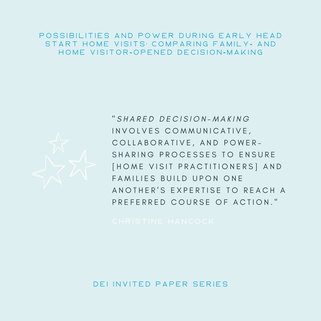 IMHJournal's tweet image. The second in our invited DEI paper series investigates home visit decision-making in a US program for families experiencing poverty. Click here to read the abstract: doi.org/10.1002/imhj.2…