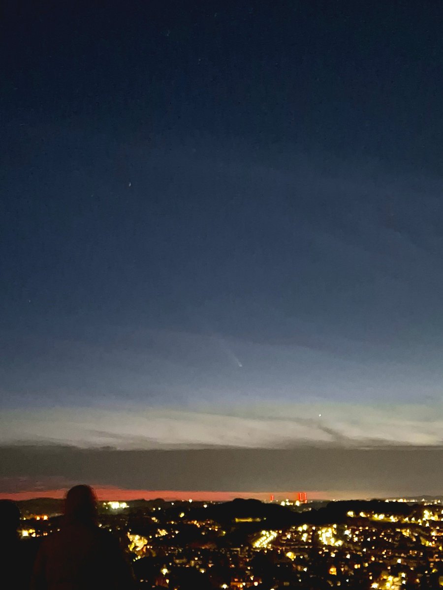 Comet! This has been a great week for cool things in the sky.