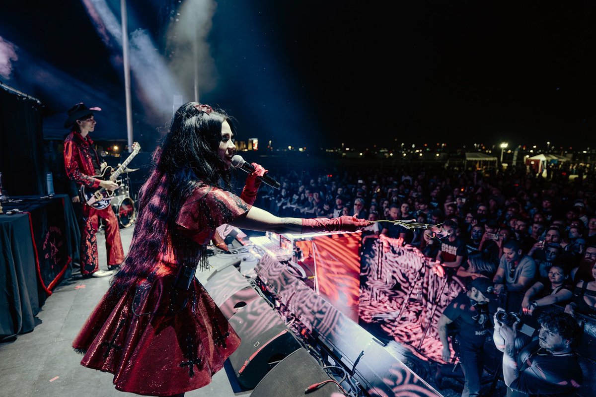 ☨ Twin Temple ☨ (@twintemple) on Twitter photo Thank you Arizona! Yall were hotter than hell! We are ready to sacrifice Los Angeles <a href="/thekiaforum/">The Kia Forum</a> tonight!
VIP MEET & BLEEDS directly after our set near merch🩸
Get tix before they’re gone at twintemple.com/shows Thank you Arizona! Yall were hotter than hell! We are ready to sacrifice Los Angeles <a href="/thekiaforum/">The Kia Forum</a> tonight!
VIP MEET & BLEEDS directly after our set near merch🩸
Get tix before they’re gone at twintemple.com/shows
