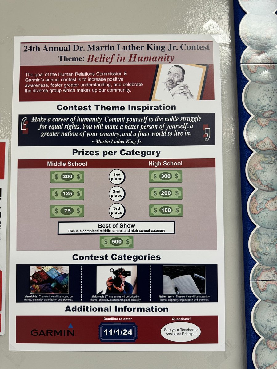 Open to any ONW student!