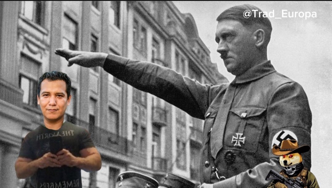 Trad_Mex's tweet photo. Me with Hitler, 100% real picture COPE PAGAYS https://t.co/EwyKMmMVDv
