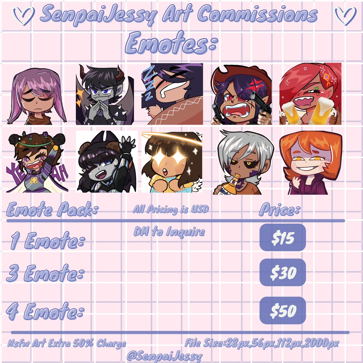 Senpaijessy ♡ Commissions open ♡ tweet media