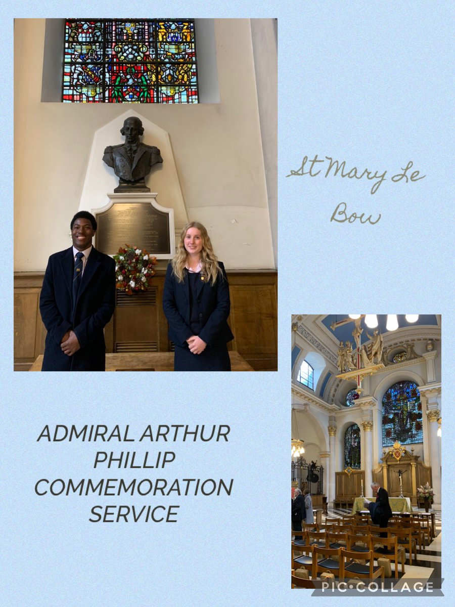 A busy but fun few days for Nelson pupils! 1st Divis as school leaders &amp; Nelson squads, followed by great examples set by year 13’s running the Fun Run. Today Molly &amp; David were at the Admiral Arthur Phillips Commemoration Service at St Mary le Bow Church. <a href="/RHSSuffolk/">Royal Hospital School</a>