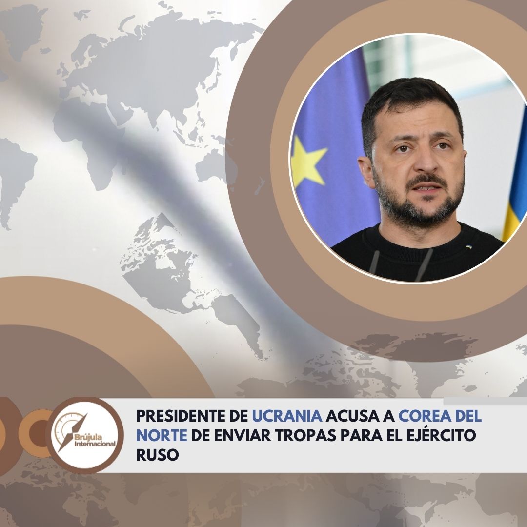 🇺🇦| "Observamos una alianza cada vez mayor entre Rusia y regímenes como el de Corea del Norte", declaró Zelenski en su mensaje vespertino. 

#Ucrania