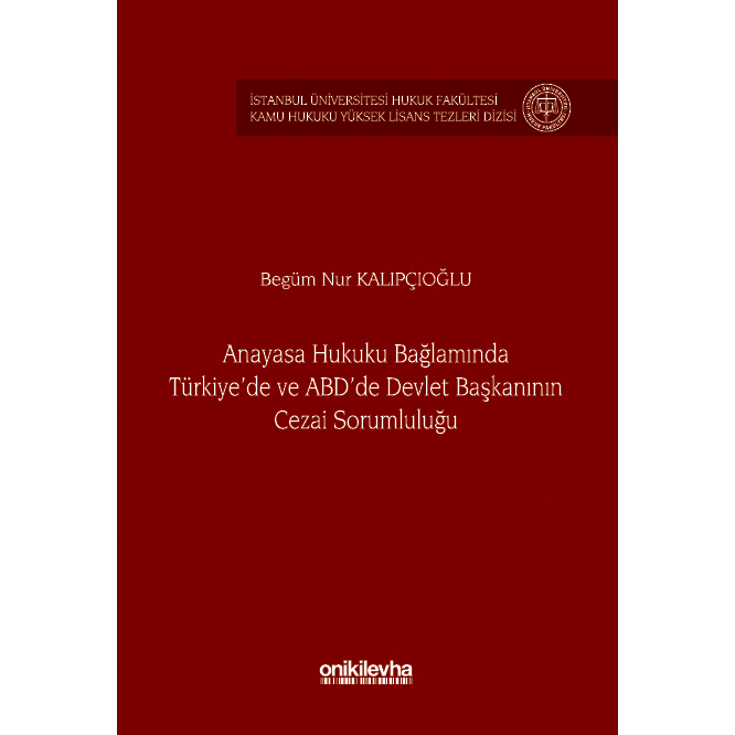 onikilevha's tweet photo. Begüm Nur Kalıpçıoğlu'nun "Anayasa Hukuku Bağlamında Türkiye'de ve ABD'de Devlet Başkanının Cezai Sorumluluğu" adlı kitabı On İki Levha Yayıncılıktan çıktı!

https://t.co/MSbIug6K3z

#Hukuk #AnayasaHukuku #Devlet #Başkan #İstanbulHukuk #HukukMarket #OnİkiLevha #Lexpera https://t.co/20gwjoGgBq